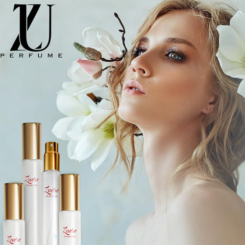 Zuere Perfumes for Women Eau de Parfum, Women's Perfume with Notes of Jasmine Latte, Pheromones Infused Enhanced Scents Perfumes 0.35 fl.oz/10ml, JG_C1_04 Zuere