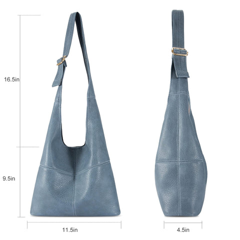 Montana West Hobo Bags for Women Ultra Soft Foldable Shoulder Bag Purse with Coin Purse,MWC2-122JN Montana West