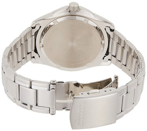 Citizen Quartz Mens Watch, Stainless Steel, Classic, Silver-Tone (Model: AG8300-52L) Citizen