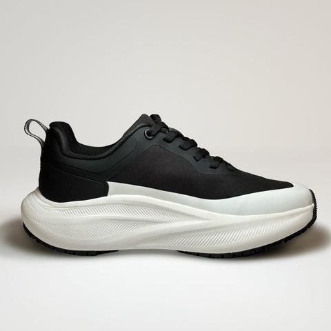 UOVO Breeze Men’s Dress Sneakers (Black/White, US Footwear Size System, Adult, Men, Numeric, Medium, 11)