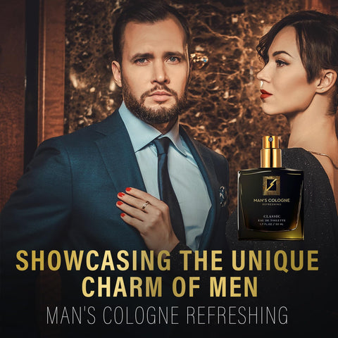 ALFREVER Pheromone Cologne for Men, Long-Lasting Attraction Pheromone Perfume with Unique Scent, Enhances Confidence & Charisma, 50ml