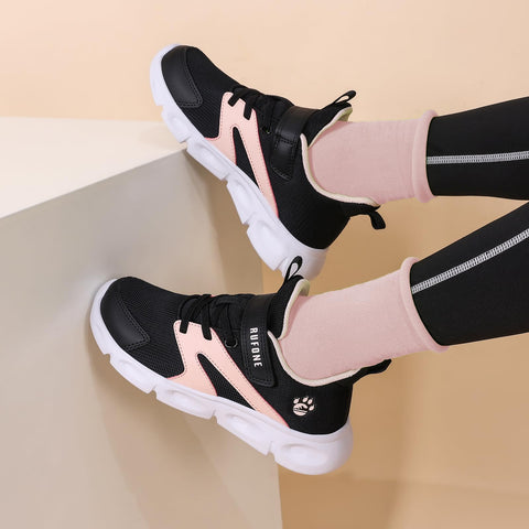 Kids Sneakers for Boys Girls Running Tennis Shoes Anti Slip and Breathable Sport Athletic Suitable for Campus Walking and Playing