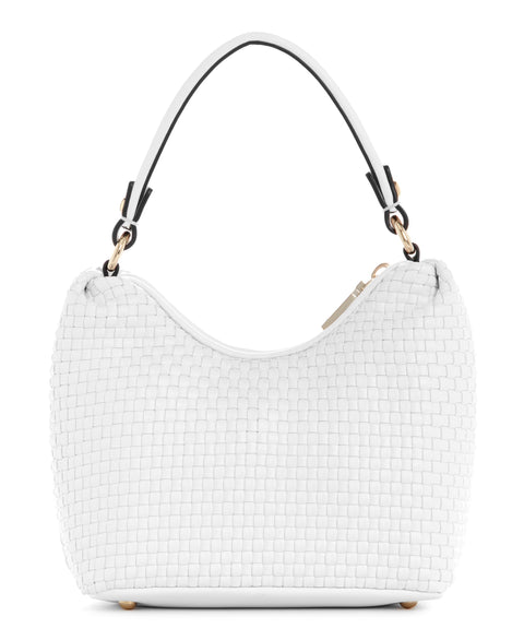 GUESS Etel Mini Hobo, White GUESS