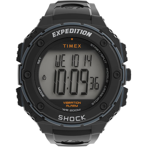 Timex Men's Expedition Shock XL Vibrating Alarm 50mm Watch Timex