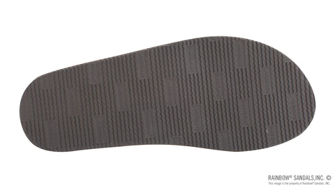 Rainbow Sandals Men's Premier Leather Single Layer with Arch Wide Strap, Expresso, Men's Large / 9.5-10.5 D(M)