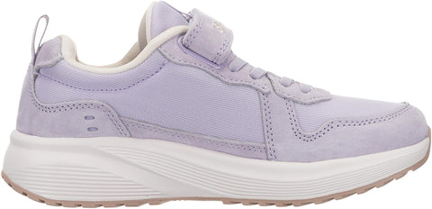 BRONAX Retro Tennis Shoes for Girls Size 10.5 Little Kids Running Sneakers Athletic Gym Comfortable Mesh Breathable Rubber Outsole Pre School Purple 29