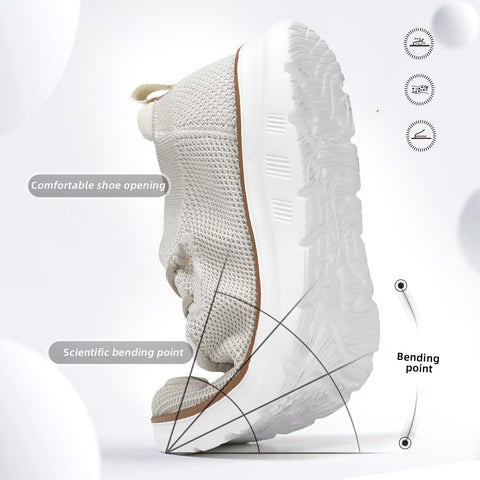 Mens Boat Loafers Slip-on Casual Mesh Walking Shoes Business Oxfords Sneakers Work Lightweight Comfortable Soft Sole Beige