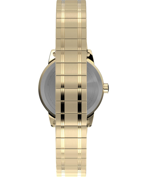 Timex Women's Easy Reader 25mm Watch - Gold-Tone Expansion Band White Dial Gold-Tone Case Timex