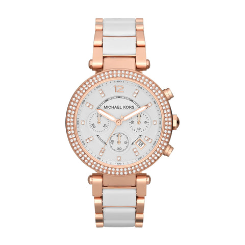 Michael Kors Women's Two Tone Parker Watch MK5774 Michael Kors