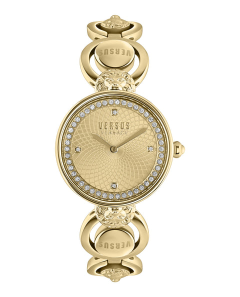 Versus Versace Womens Watches Gold 34 mm Victoria Harbour Collection Versus Versace