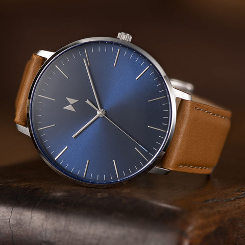 MVMT Men’s Legacy Slim Watch - Analog Watch for Men - Minimalist, Water Resistant 3 ATM/30 Meters Men’s Dress Watch - Premium Japanese Quartz Men’s Wristwatch - 42mm MVMT