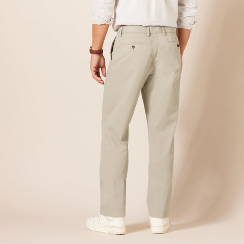 Amazon Essentials Men's Classic-Fit Wrinkle-Resistant Flat-Front Chino Pant (Available in Big & Tall), Khaki Beige, 36W x 34L