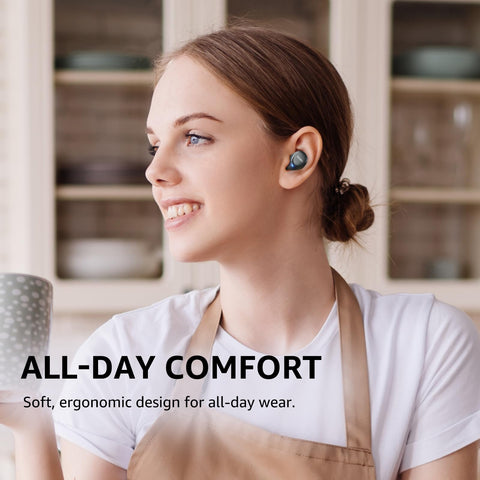 TOZO A1 Wireless Earbuds Bluetooth 5.3 Light Weight in Ear IPX5 Waterproof Headphones 2 Mic for AI Calls, Immersive Premium Sound Bass Headset with Charging Case, 32 Presets EQ Customization via App TOZO