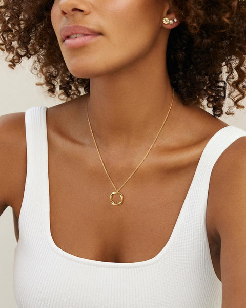 Picuzzy Layered 14K Gold Plated Choker Necklaces for Women, Stackable Stacked Stacking Layering Dainty Necklace Beach Circle Paperclip Cute Pendant Chain Necklaces Trendy Jewelry Set for Women