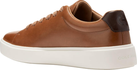 Cole Haan Mens Grand Crosscourt Traveler Sneaker, British Tan/Dark Chocolate/Egret, 10-M US