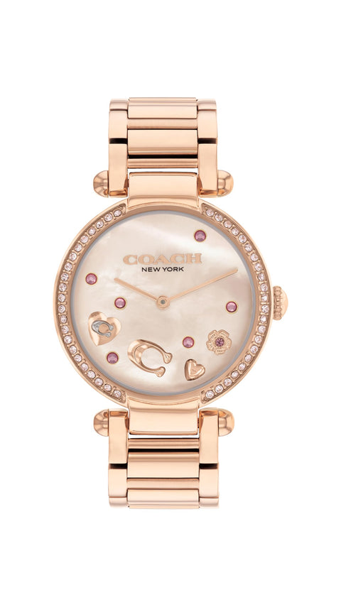 Coach Cary Women's Watch | Premium Fashion Timepiece for Her - Perfect for Day and Night | Water Resistant (Model 14504266) Coach