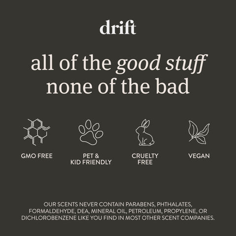 Drift Car Air Freshener - Wood Air Freshener - Car Odor Eliminator - Teak Scent Starter Kit drift