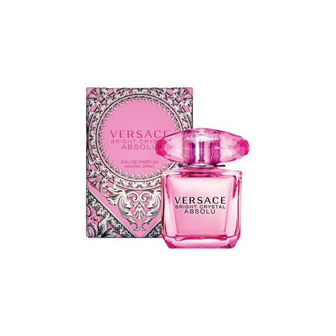 Versace Bright Crystal Absolu Eau de Perfume Spray, 3.0 Ounce & Crystal Noir for Women - 3 Fl Oz EDT Spray Versace