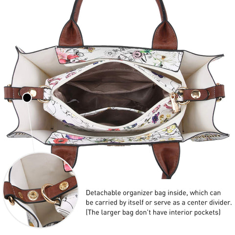 Dasein Women's Soft Vegan Leather Tote Bag Large Handbags Purses Work Shoulder Bag Satchel For Ladies Dasein