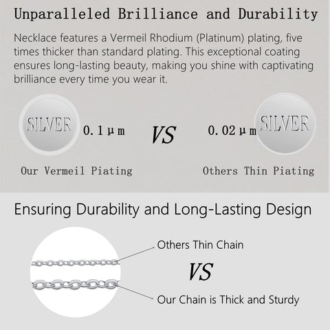 CNUGGCH Diamond Pendant Necklaces for Women, Moissanite Necklace 1.7Ct, Anniversary Birthday Gifts for Soulmate Wife, Jewelry Gift for Women Mom Girlfriend Girls Her CNUGGCH