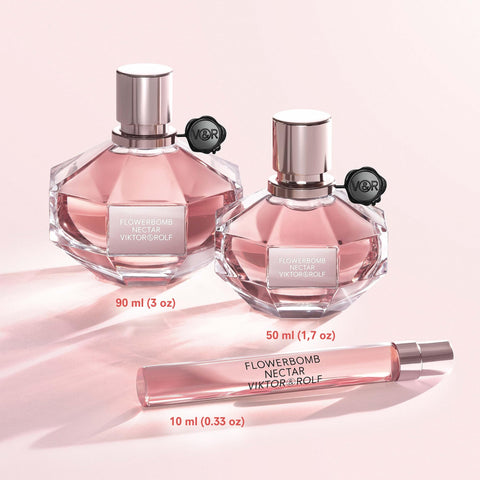 Viktor&Rolf - Flowerbomb Nectar Eau de Parfum - Women's Perfume - Floral, Spicy & Warm - With Notes of Gunpowder & Vanilla - 1.7 Fl Oz Viktor&Rolf