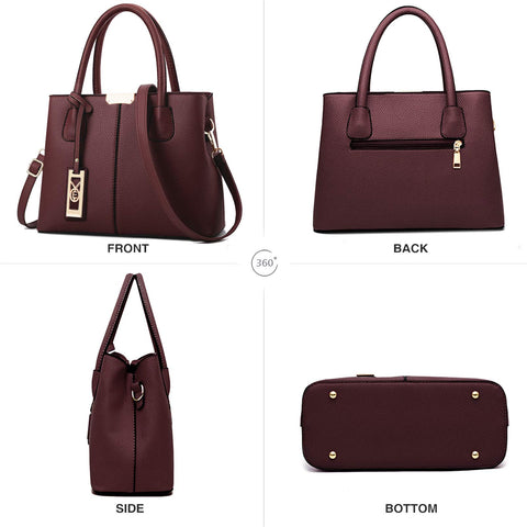 COCIFER Purses and Handbags for Women Shoulder Tote Bags Satchel Top Handle Bag COCIFER