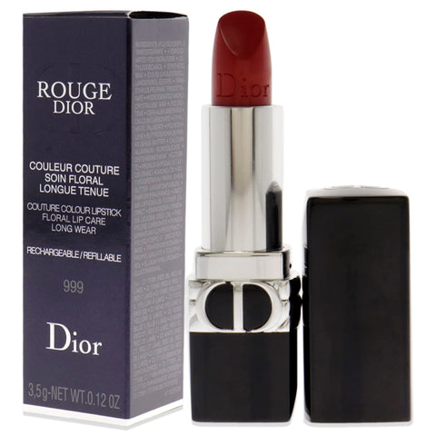 Christian Dior Rouge Dior Couture Lipstick - 999 Satin Lipstick (Refillable) Women 0.12 oz Dior