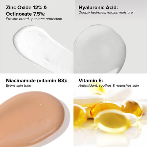 DRMTLGY Anti-Aging Tinted Moisturizer SPF 46 – Sheer Face Sunscreen & Lightweight Makeup with Broad Spectrum UV Protection – Hydrating Skin Care & Face Moisturizer – 1.7 oz