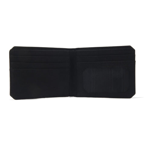 Carhartt Men's Bifold and Passcase, Durable Billfold Wallets, Available in Leather and Canvas Styles, Nylon Duck (Black), One Size Carhartt