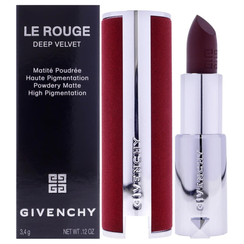 Givenchy Le Rouge Deep Velvet Matte Lipstick - N38 Grenat Fume for Women - 0.11 oz Lipstick Givenchy