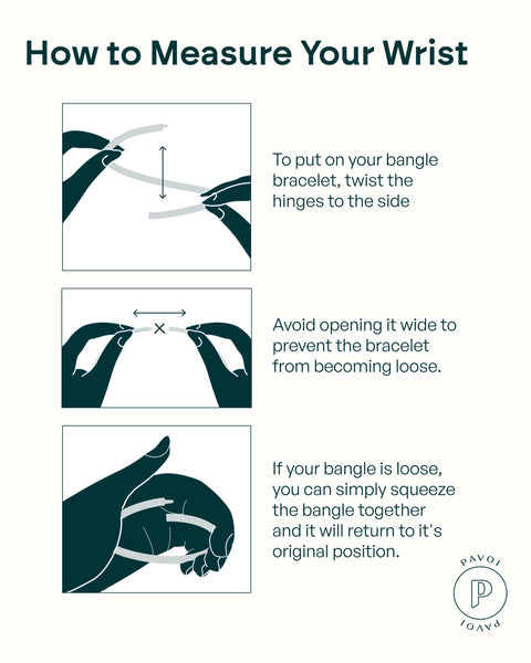 PAVOI 14K Yellow Gold Plated Bangle Bracelet for Women | Classic Lightweight Stacking Stainless Steel Bracelet | 2-Pack Bangles Small/Medium Size