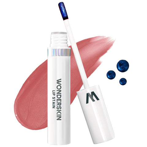 Wonderskin Wonder Blading Lip Stain Peel Off Masque - Long Lasting, Waterproof and Transfer Proof Nude Lip Tint, Matte Finish Peel Off Lip Stain (Whimsical Masque) Wonderskin