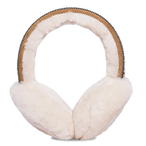 UGG Women's Sheepskin Tasman Earmuff, Chestnut, One Size UGG