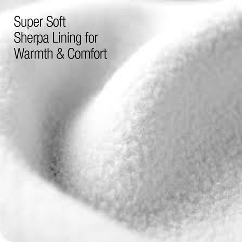 Collections Etc Women's Women's Polar Fleece Coat with Sherpa Lined Hood Beige X-Large