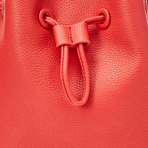 The Drop Women's Rochelle Bucket Bag, Red, one size The Drop