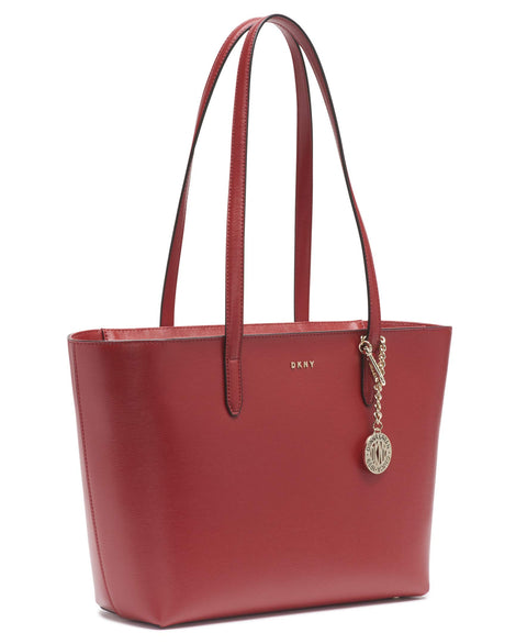 DKNY womens Dkny Bryant Md Tote, Bright Red, One Size US DKNY