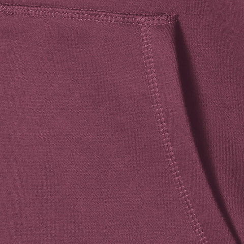 Amazon Essentials Men's Full-Zip Fleece Hoodie (Available in Big & Tall), Burgundy, Large
