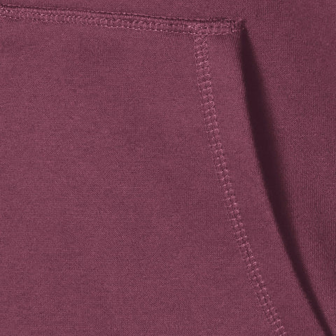 Amazon Essentials Men's Full-Zip Fleece Hoodie (Available in Big & Tall), Burgundy, Large