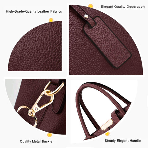 COCIFER Purses and Handbags for Women Shoulder Tote Bags Satchel Top Handle Bag COCIFER