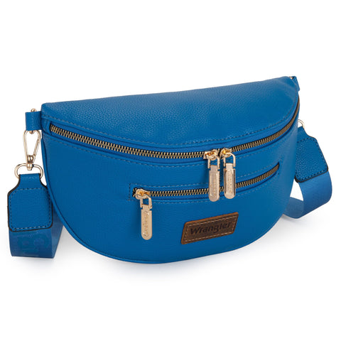Wrangler Fanny Packs for Women Crossbody Sling Bag Waist Bag with Card Holder Wrangler