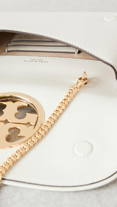 Tory Burch Women's Reva Clutch, New Ivory, Off White, One Size Tory Burch