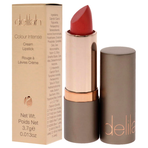 delilah - Colour Intense Cream Lipstick - Tango - Rich Pigmented - Long Lasting, Hydrating, Velvety Creamy Lipstick For Women - Silky Matte Finish - Infused with Vitamin E - Vegan - 3.7g / 0.13 Oz Delilah