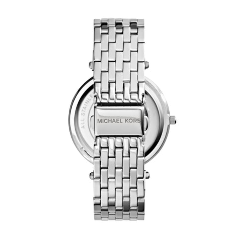 Michael Kors Darci Three-Hand Silver-Tone Stainless Steel Women's Watch (Model: MK3190) Michael Kors