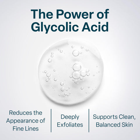 Glycolic Acid 20% Resurfacing Pads for Face & Body with Vitamins B5, C & E, Green Tea, Calendula, Allantoin - Exfoliates Surface Skin and Reduces Appearance of Fine Lines and Wrinkles - Peel Pads QRxLabs