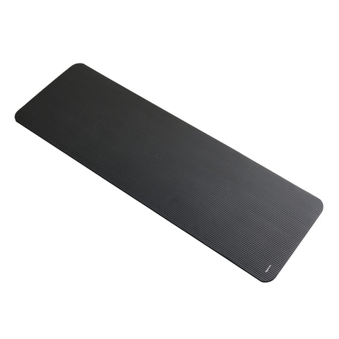 Amazon Basics 1/2 Inch Extra Thick Exercise Yoga Mat with Carrying Strap, Cushioned Support, for Fitness and Gym Workouts, Black Amazon Basics