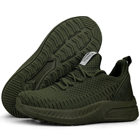 Feethit Women Tennis Running Shoes Walking Shoes Lightweight Casual Sneakers for Travel Gym Work Woman Waitress Nurse Olive Green 5.5 Feethit