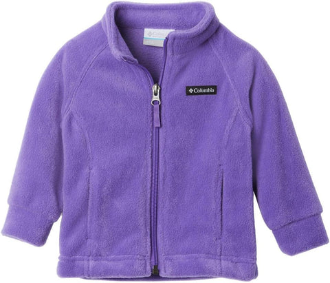 Columbia Baby Girls Benton Springs Fleece Jacket, Grape Gum, Small