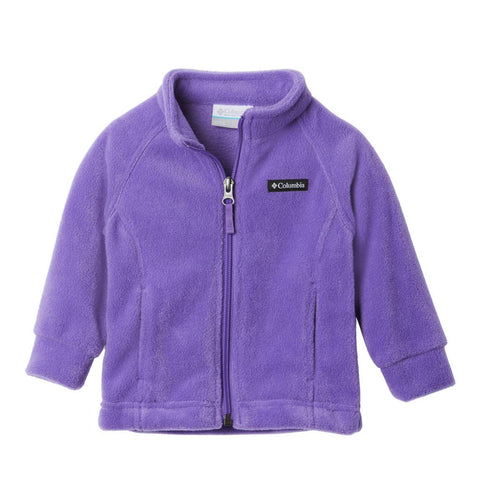 Columbia Baby Girls Benton Springs Fleece Jacket, Grape Gum, Small