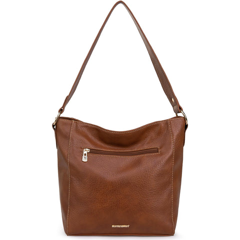 Montana West Purses for Women Vegan Leather Shoulder Purses and Handbags Hobo Bags for Women MWC-070BR Montana West