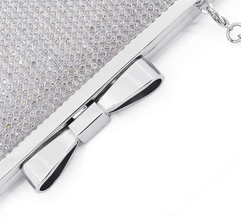 Sumnn Evening Clutch Bag Cocktail Prom Sparkly Rhinestone Crystal Bride and Bridesmaid Wedding Party Formal Purses for Women Sumnn